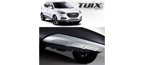 tuix rear skid plate set hyundai tucson ix35 2009-15